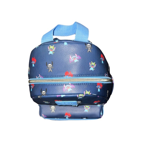Loungefly Disney Lilo & Stitch Costumes Mini Backpack Blue - Picture 8 of 16